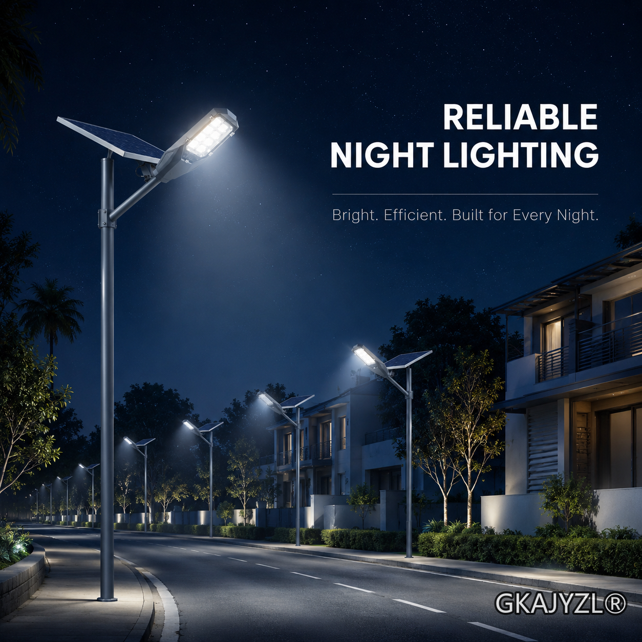 GKAJYZL-ZL  Solar Street lights — view 2