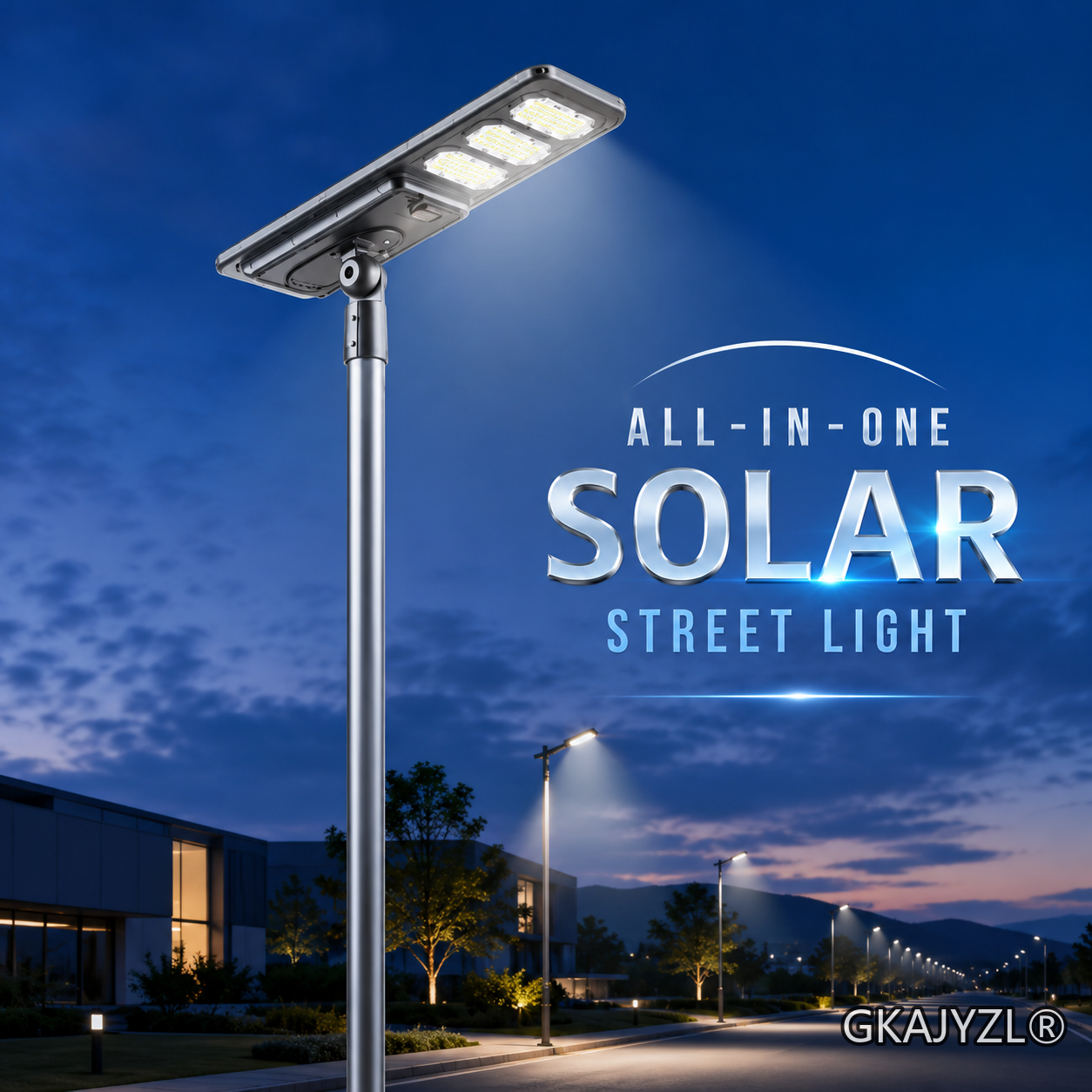 GKAJYZL-ZJ-1  143  Solar Street lights