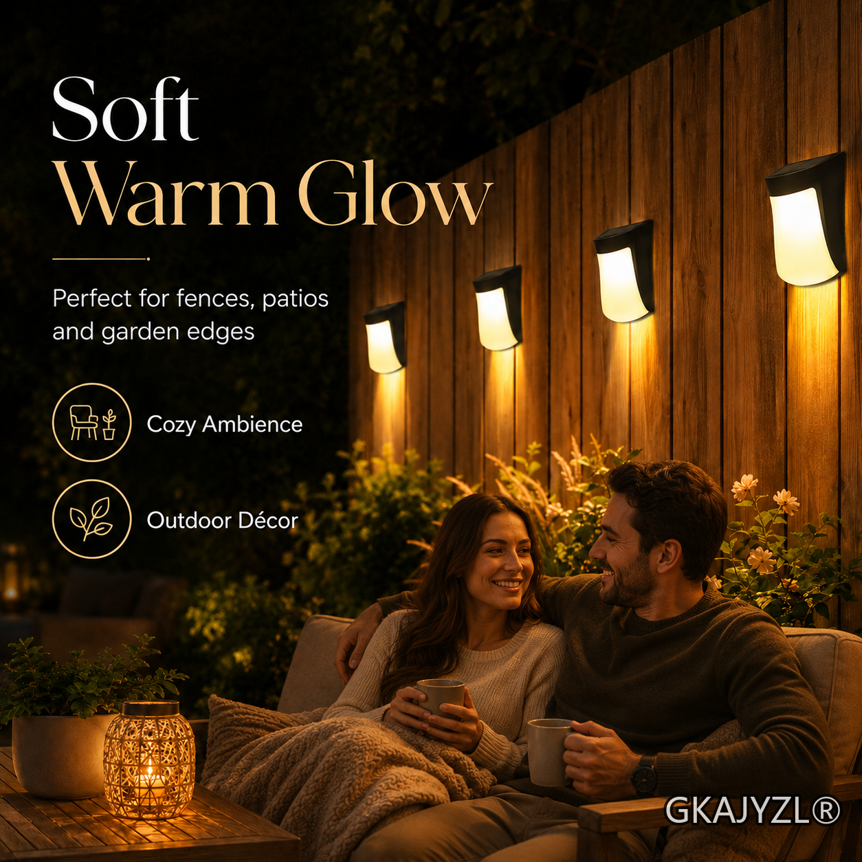 GKAJYZL1111-88 Solar RGB Doll Wall Light