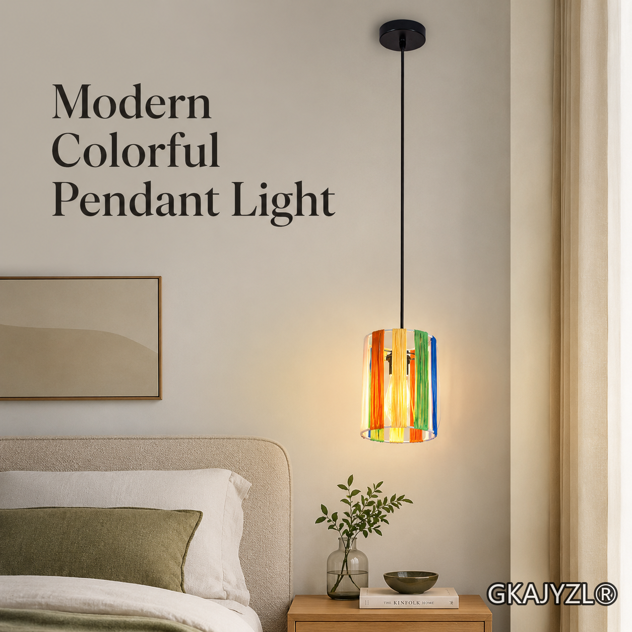 GKAJYZL-MSDD-B2 Modern Colorful Ceiling Pendant Lamp