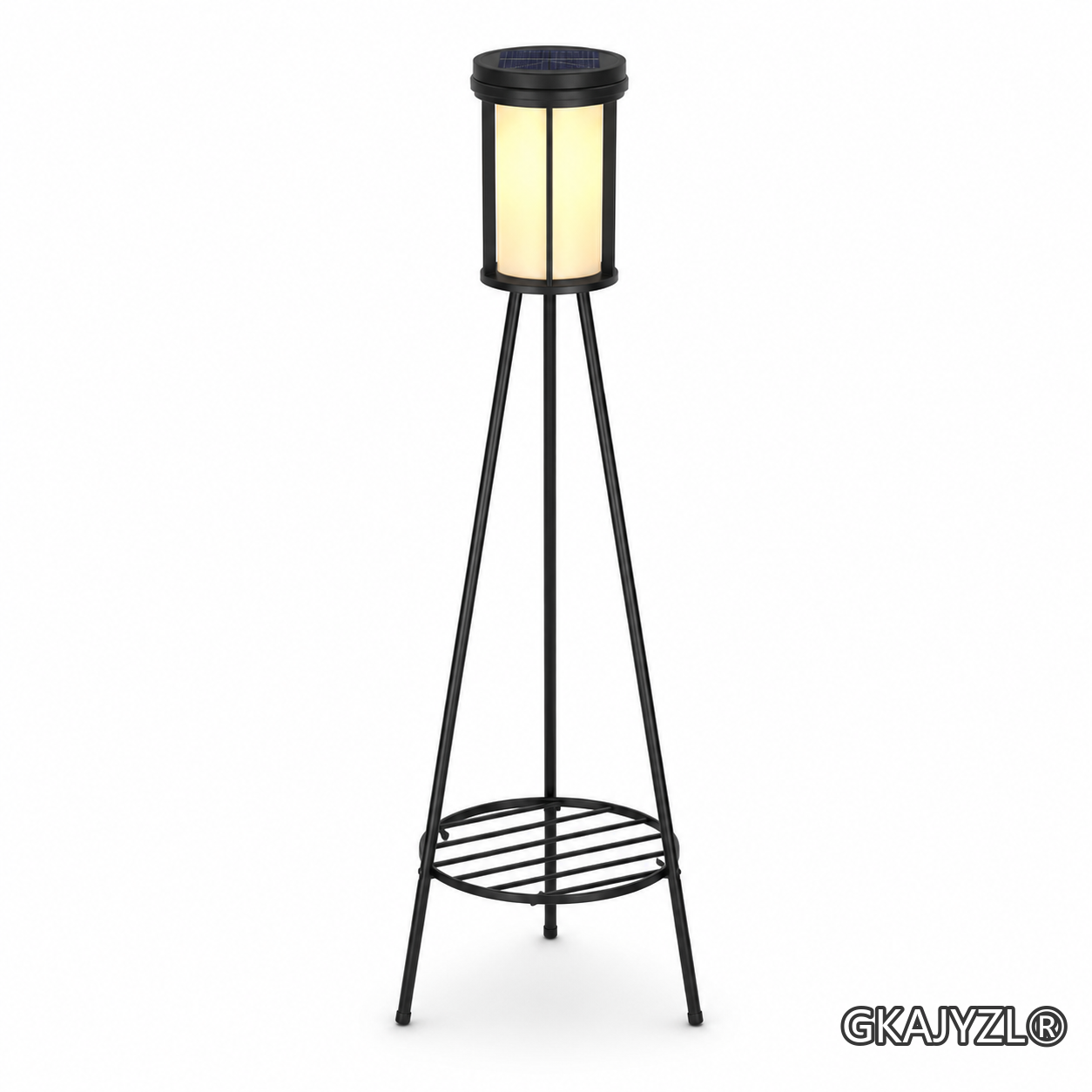 GKAJYZL-W01( Simple style) Solar Simple Floor Lamp — view 2