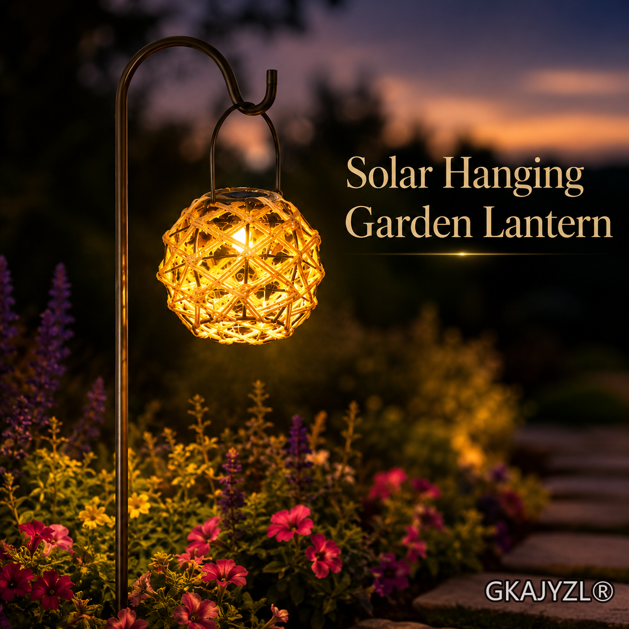 GKAJYZL128 (Rope lantern) Solar Rope Lantern