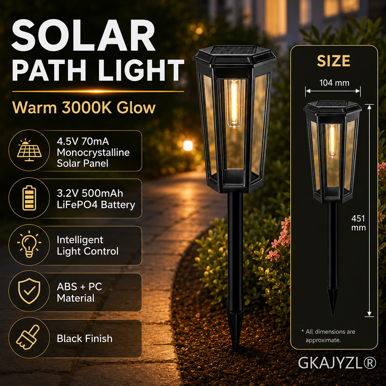 GKAJYZL019 (Tube plate) Harmony lights — view 2