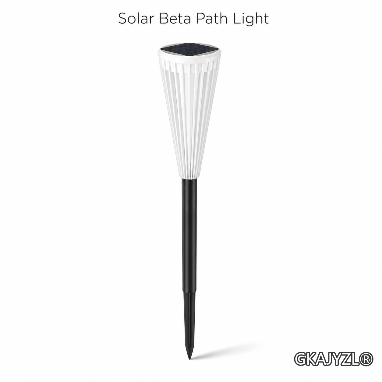 GKAJYZL129-WH Solar Pathway Lights, Outdoor Garden Lights with Warm and White Modes — view 2
