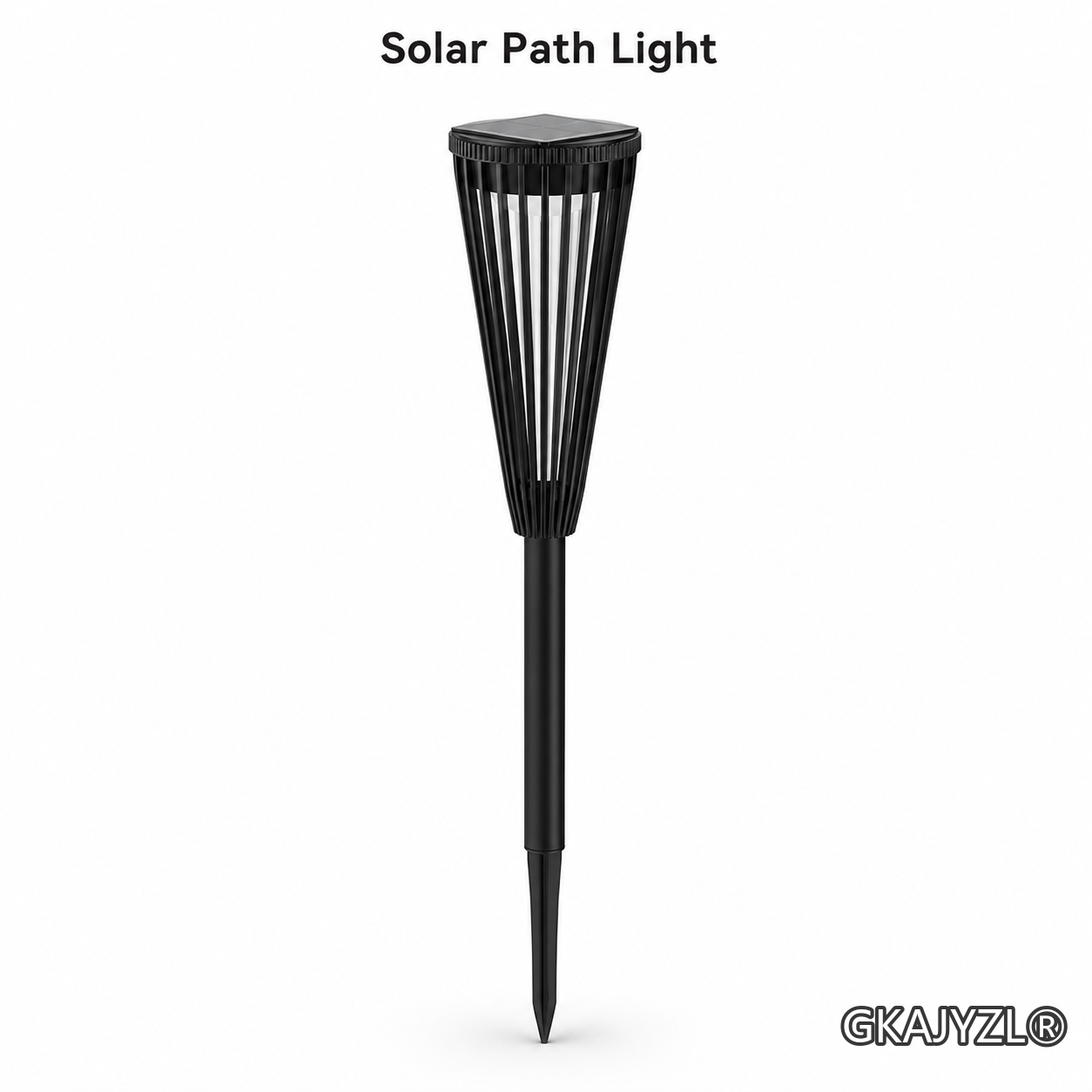 GKAJYZL129-B Solar Pathway Lights, Outdoor Garden Lights with Warm and White Modes — view 2
