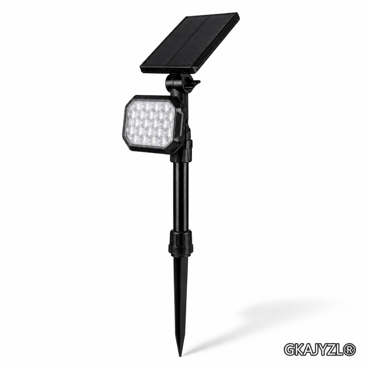 GKAJYZL1316-22LED-RGB Solar RGB Spot Light, Outdoor Landscape Spotlight with 7 Colors — view 2