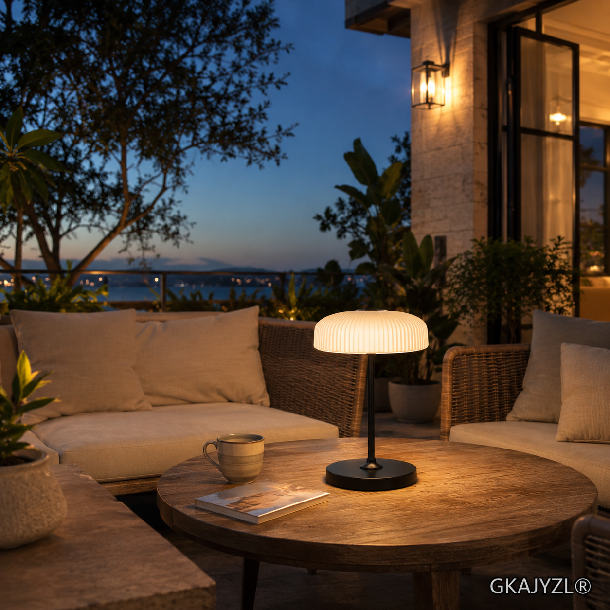 GKAJYZL-B01 Mushroom Solar Table Lamp — view 2