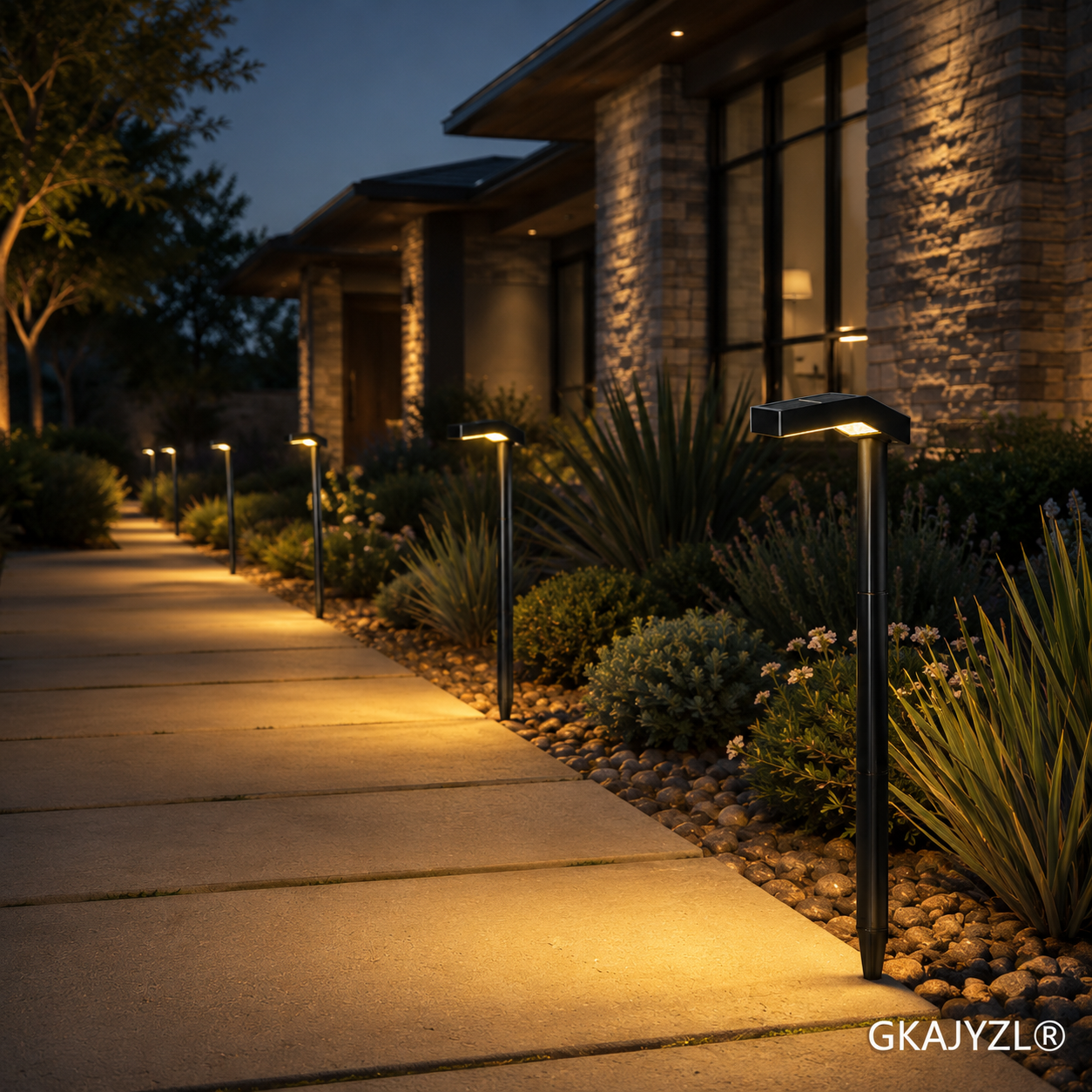 GKAJYZL089 Solar Pathway Lights