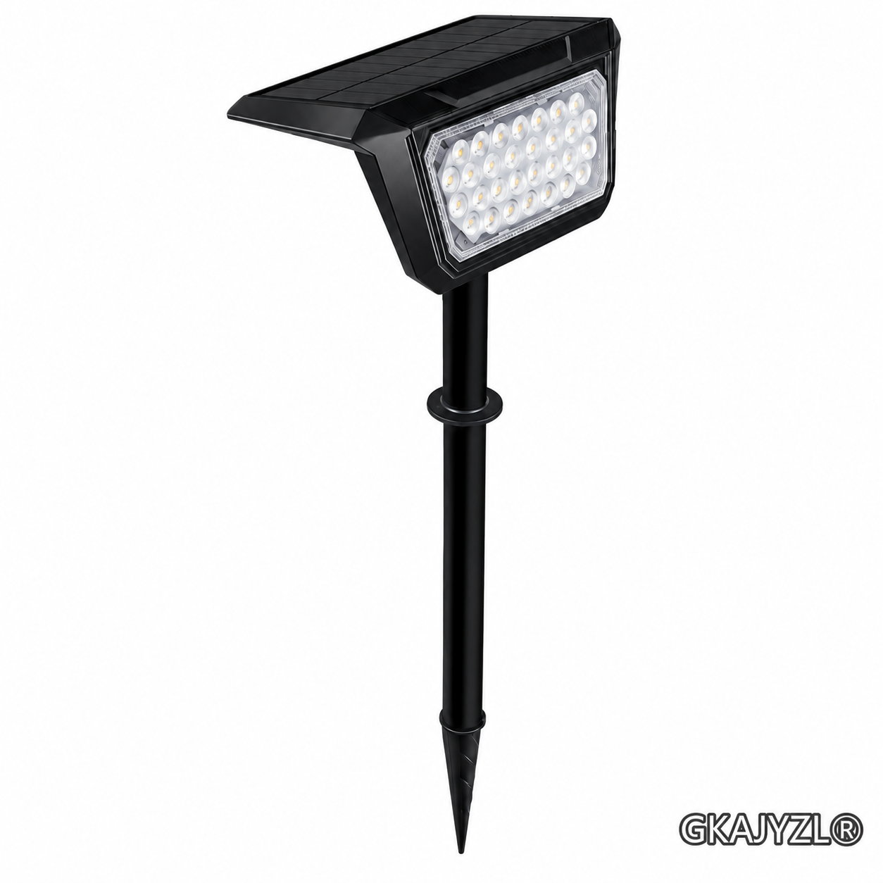 GKAJYZL-L09-50 Solar RGB Spot Light, Outdoor Landscape Spotlight with 7 Colors — view 2