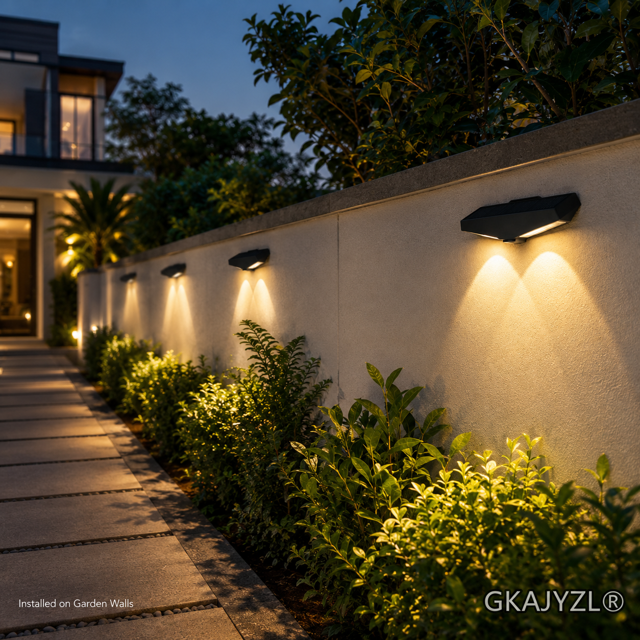 GKAJYZL-G01-W Solar Flying Wall Light