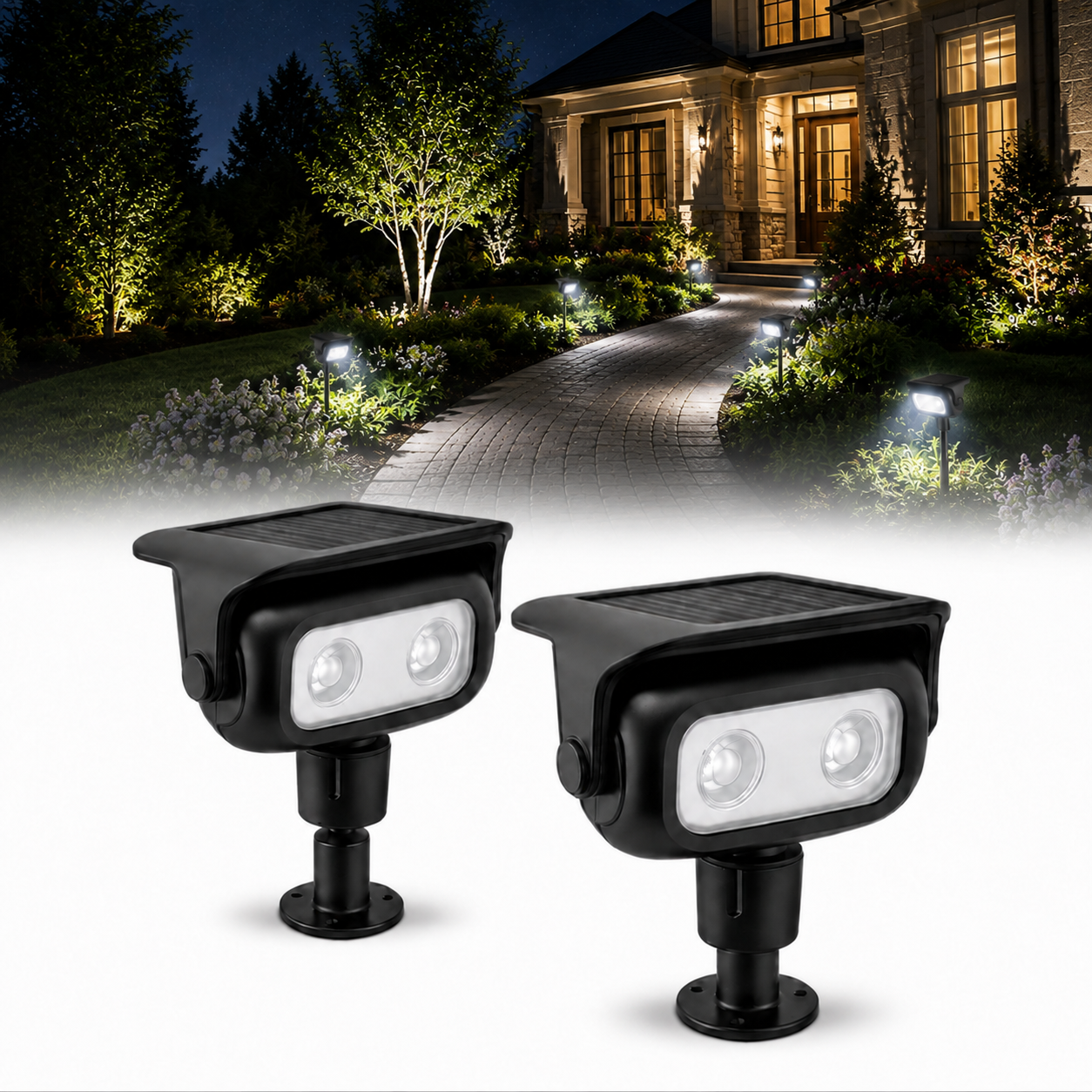 GKAJYZL067 Solar Spotlights