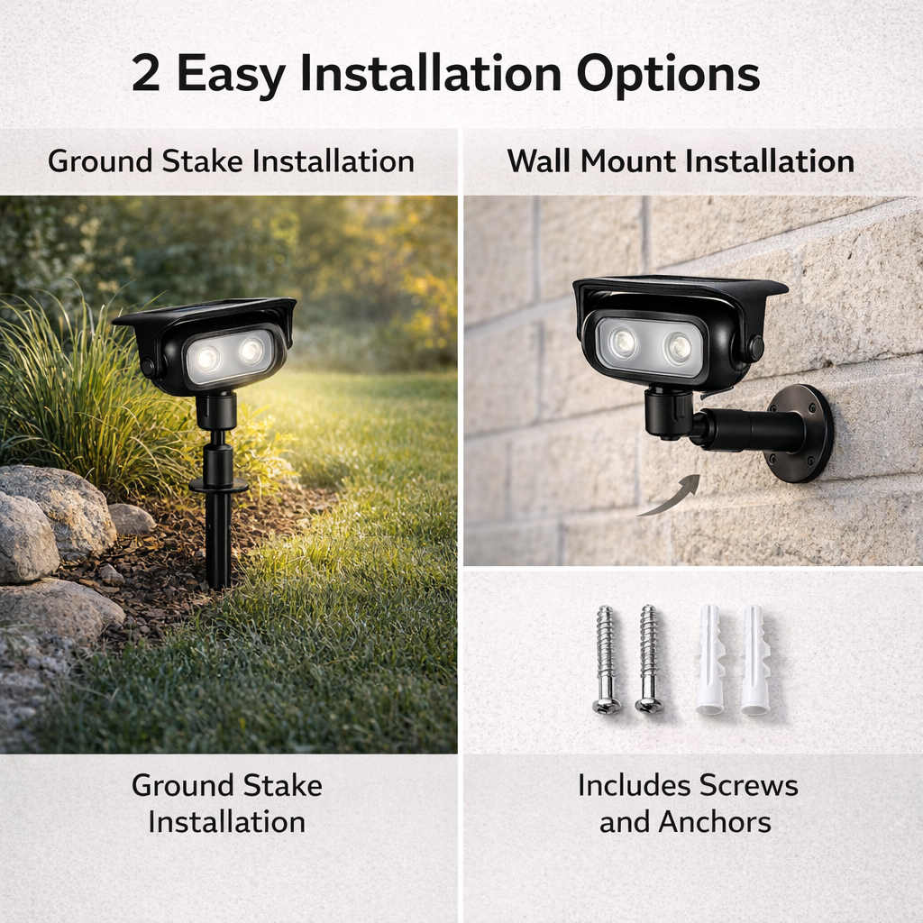 GKAJYZL067 Solar Spotlights — view 3