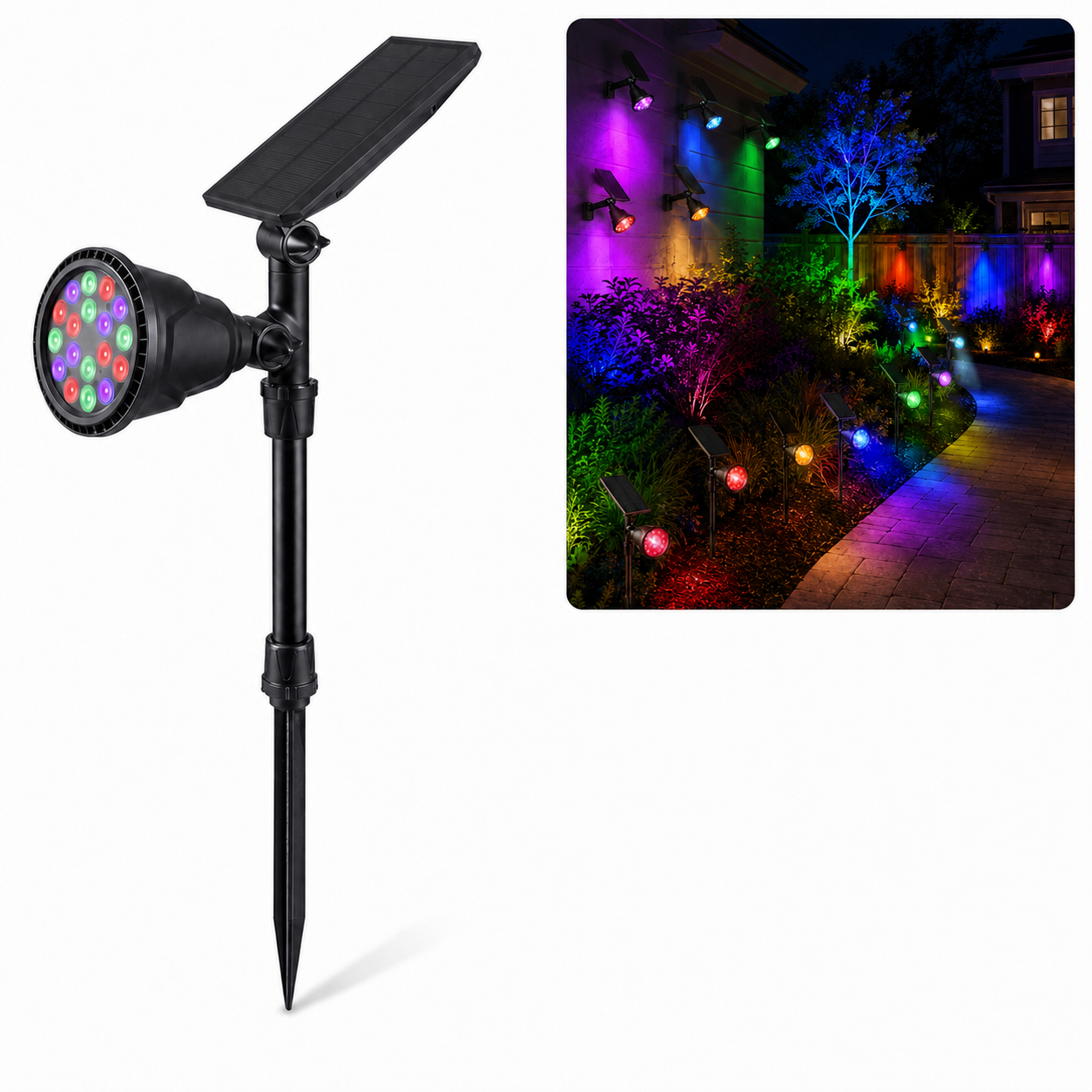 GKAJYZL1316 RGB Wing Spotlights